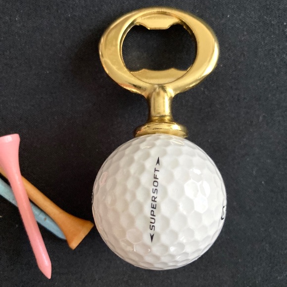 🌹UofM Wolverines - Golf Ball Bottle Opener. Great Gift for Golfers! 🏌️‍♂️ - Picture 4 of 6